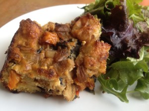 Savory Bread Pudding