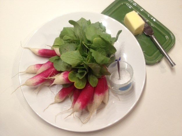 Radishes with Butter and Salt